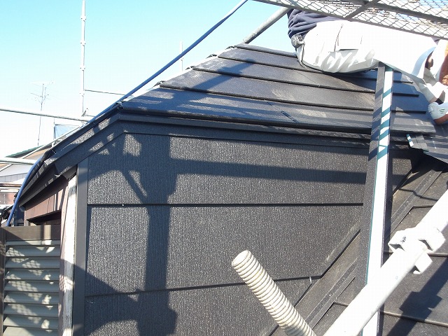 ドーマーの壁と屋根