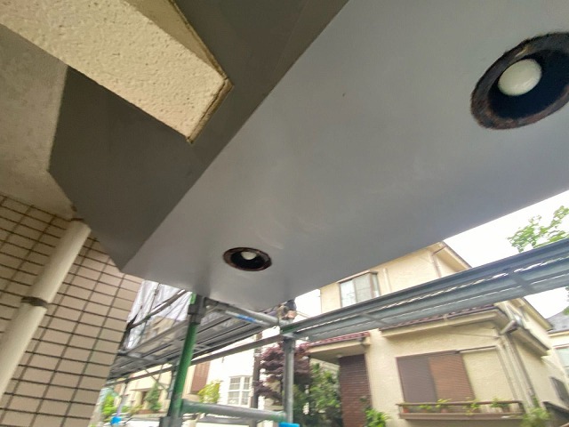 照明器具周りの腐食