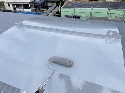 上面の塗装仕上げ