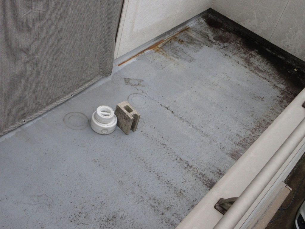 ベランダ防水の劣化