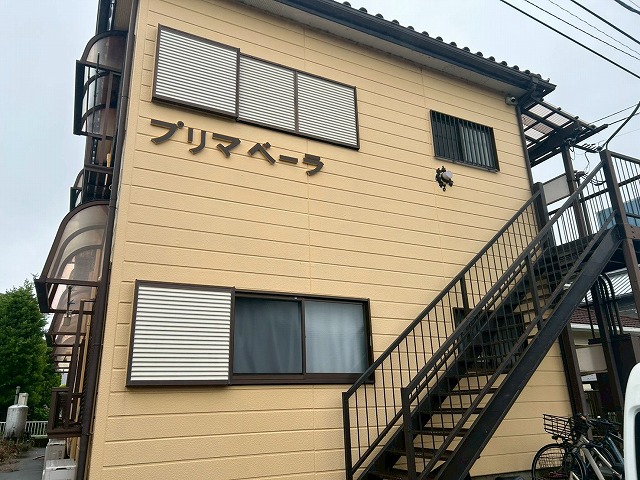 龍ケ崎市のアパートを外装点検！チョーキングや鉄部の錆から分かったメンテナンス時期