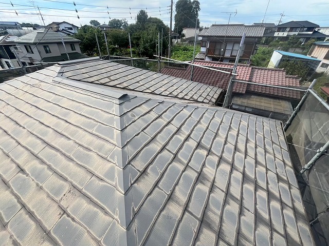 谷樋周辺の劣化確認（屋外調査）