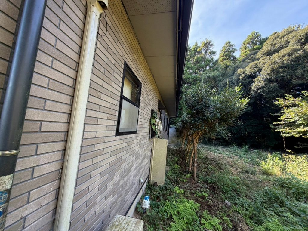 建物裏手の外壁状況