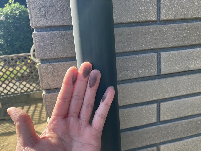 雨樋のチョーキング