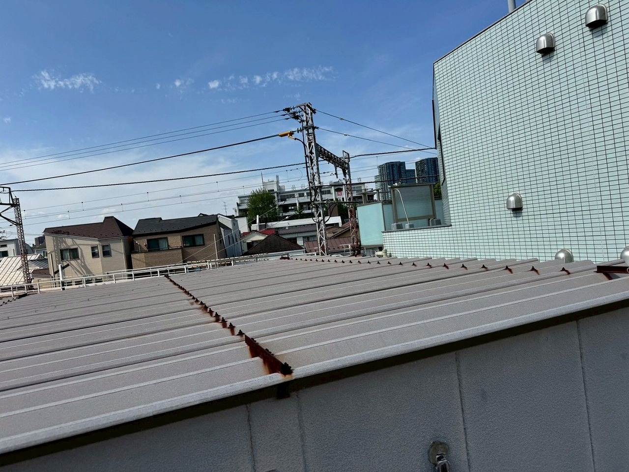 屋根ボルトサビ