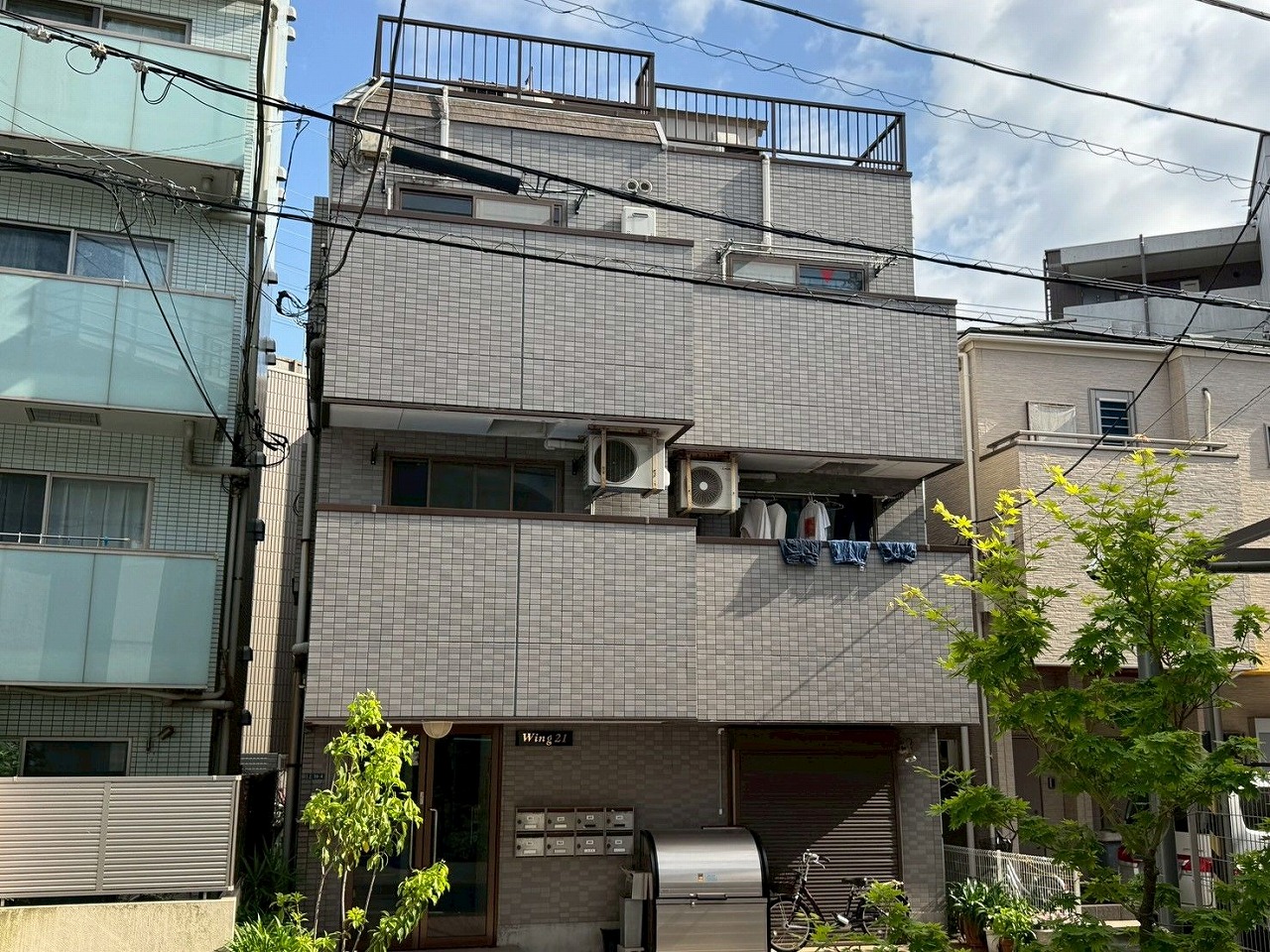 【龍ケ崎市マンションの現地調査】外壁クラックや防水劣化を確認｜雨漏りリスクを防ぐ外装リフォームをご提案