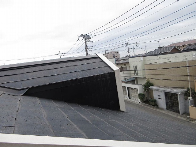 屋根開口部の写真